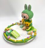 Popmart Green Labubu Phone Stand For Desk - Image 3