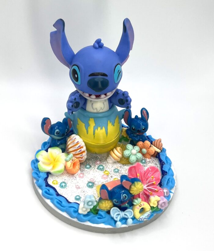 blue Stitch disney Disney's Stitch Phone Stand For Desk - Image 1