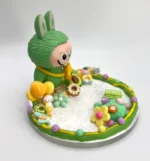 Popmart Green Labubu Phone Stand For Desk - Image 2