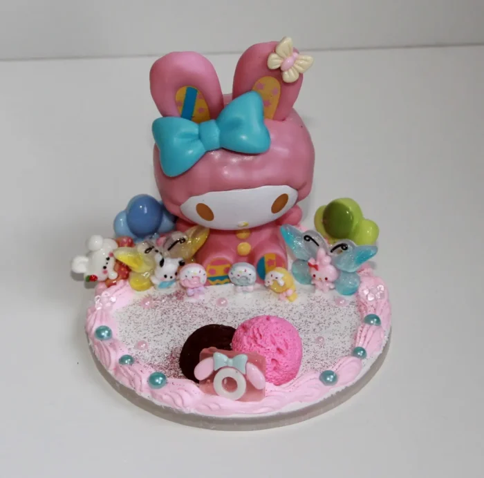 melodyfront-ezgif.com-optijpeg Sanrio My Melody Phone Stand For Desk . - Image 1