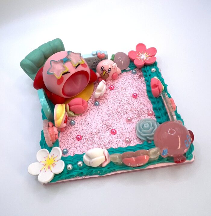 Kirby Pokemon Dream Warrior Phone Stand - Image 2