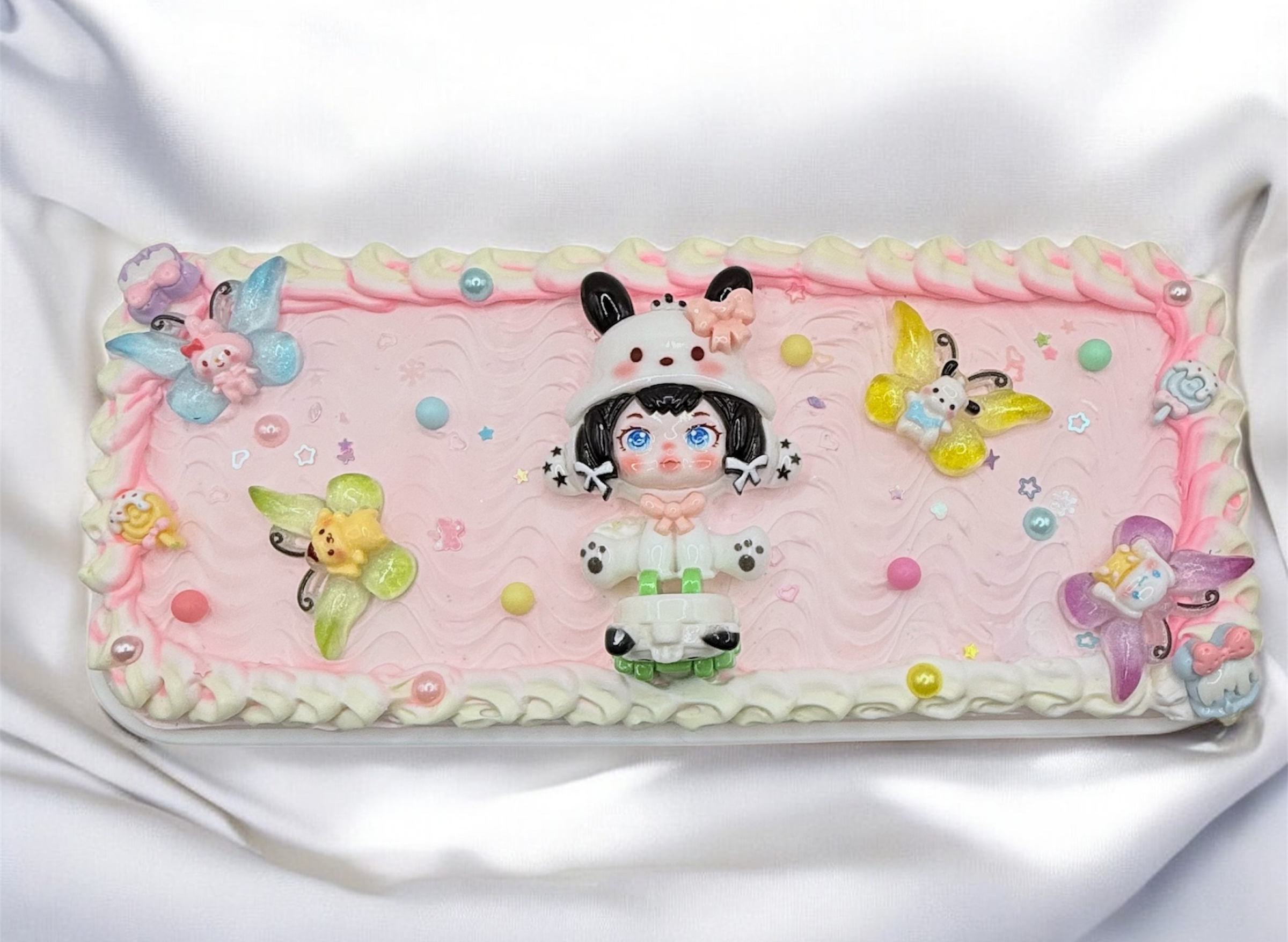 Pencil Case Decorate With Resin Charms