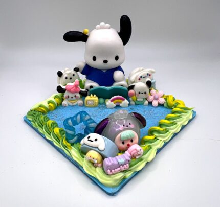 Cute Pochacco Saniro Phone Stand and Holder .