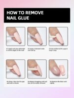 Square Green Spooky Halloween Nails - Image 4