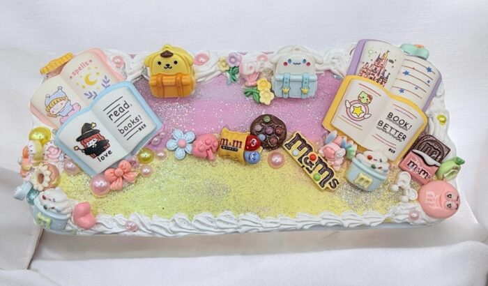 Pencil Case Decorate With Resin Charms - Image 1