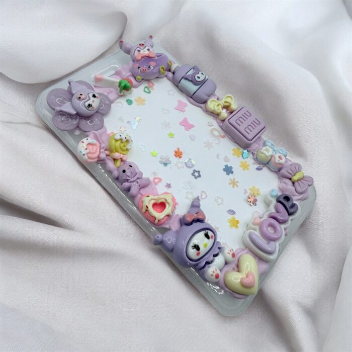 Kuromi Resin Charms ID Card Holder/Sleeve - Image 2