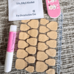 Pink Orange Coffin Press On Nails – Stunning Matte 3D Set - Image 7