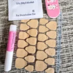 Bee Floral Square Press On Nails – Bold 3D Honeycomb Matte Set - Image 6